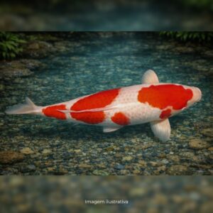 CARPA KOHAKU 9 A 12 CM ph-7.2                 (A)