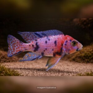 CICL AULONOCARA PINK ORANGE BLUE