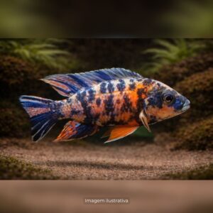 CICL AULONOCARA ORANGE BLUE MD ph-8.0          (A)