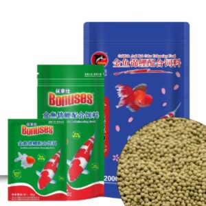 PORPOISE GOLDFISH AND KOI COLOR FOOD 200g